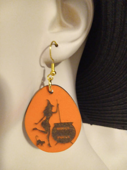 Hocus Pocus Halloween earrings